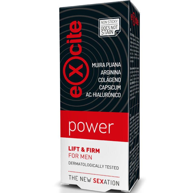 EXCITE - POWER GEL PER L'AUMENTO DELL'EREZIONE 20 ML - EXCITE | Lingerie Harness Boutique