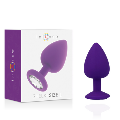 INTENSE - SHELKI L PLUG ANALE LILLA - INTENSE ANAL TOYS | Lingerie Harness Boutique