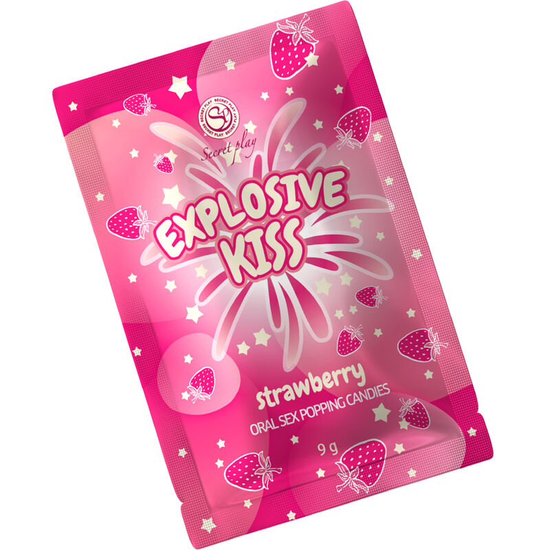 SECRETPLAY - CARAMELLE ESPLOSIVE ALLA FRAGOLA - SECRETPLAY COSMETIC | Lingerie Harness Boutique