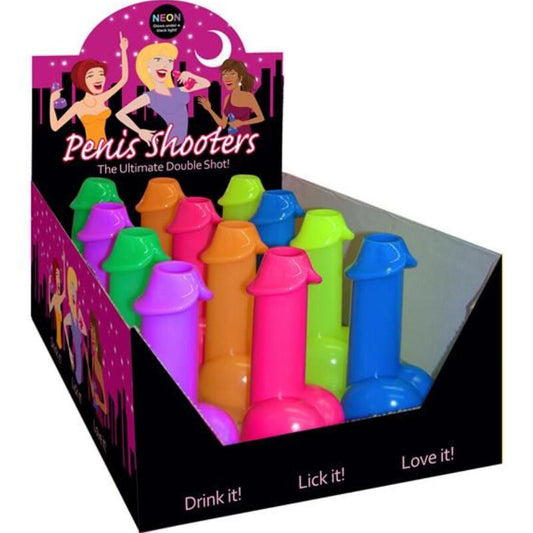 KHEPER GAMES - NEON PENIS SHAPE SHOT 1 UNIT (RANDOM COLOR)