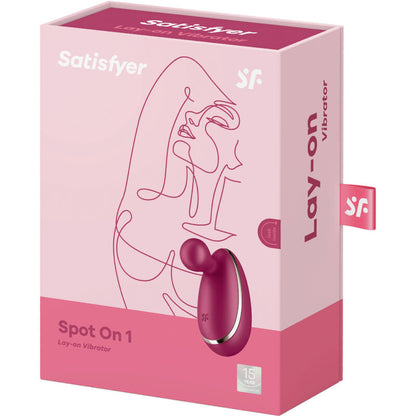 SATISFYER - SPOT ON 1 BERRY - SATISFYER VIBRATOR | Lingerie Harness Boutique