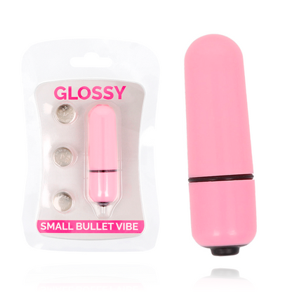 GLOSSY - SMALL PINK BULLET VIBE