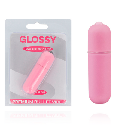 GLOSSY - VIBRATING BULLET PREMIUM VIBE 10V PINK