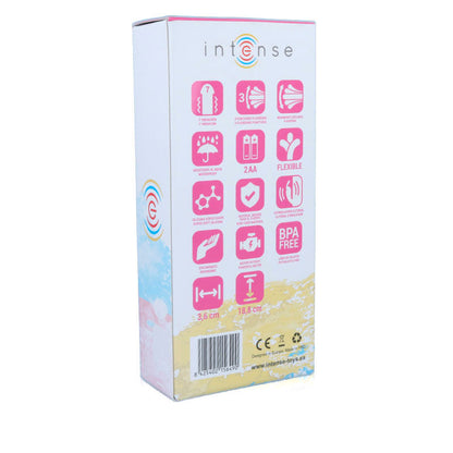 INTENSE - VIBRATORE OSCILLANTE SUSY IN SILICONE ROSA CONIGLIO - INTENSE COUPLES TOYS | Lingerie Harness Boutique