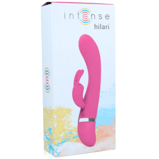 INTENSE - VIBRATORE LUXE IN SILICIO ROSA HILARI INTENSE - INTENSE COUPLES TOYS | Lingerie Harness Boutique
