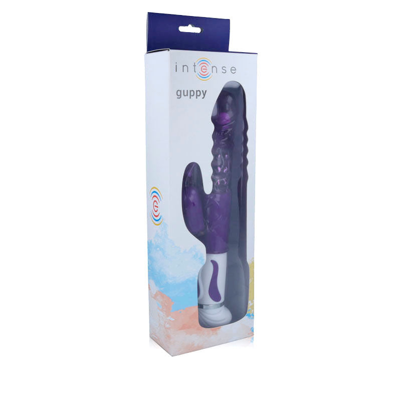 INTENSE - VIBRATORE ROTANTE GUPPY LILLA - INTENSE COUPLES TOYS | Lingerie Harness Boutique