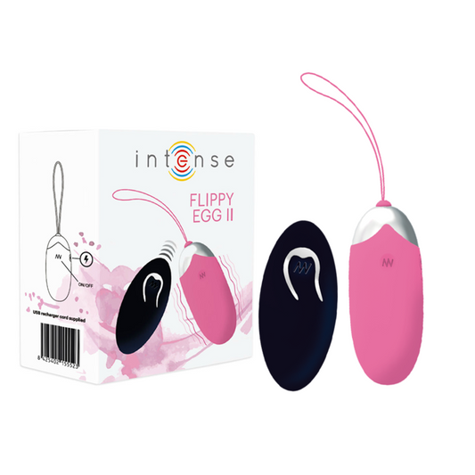 INTENSE - UOVO VIBRANTE FLIPPY II CON TELECOMANDO ROSA