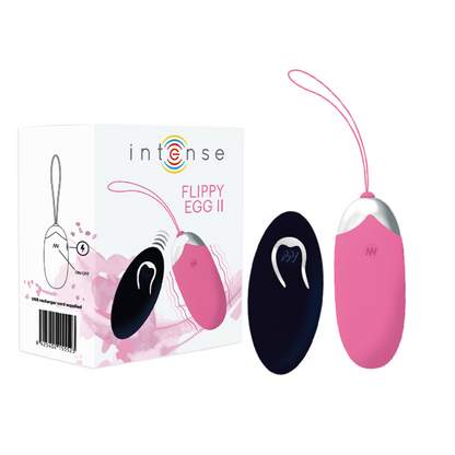 INTENSE - UOVO VIBRANTE FLIPPY II CON TELECOMANDO ROSA - INTENSE COUPLES TOYS | Lingerie Harness Boutique