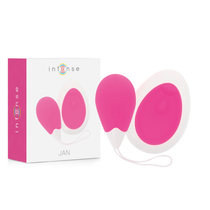 INTENSE - TELECOMANDO VIBRATORE JAN EGG ROSA - INTENSE COUPLES TOYS | Lingerie Harness Boutique