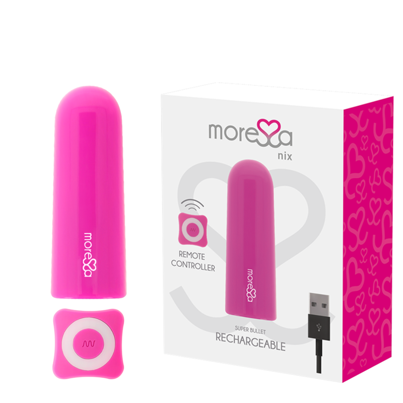 MORESSA - REMOTE CONTROL VIBRATOR NIX PINK