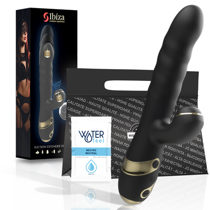 IBIZA - SU E GIÙ + VIBRATORE + VENTOSA CLITORIDE - IBIZA TECHNOLOGY | Lingerie Harness Boutique