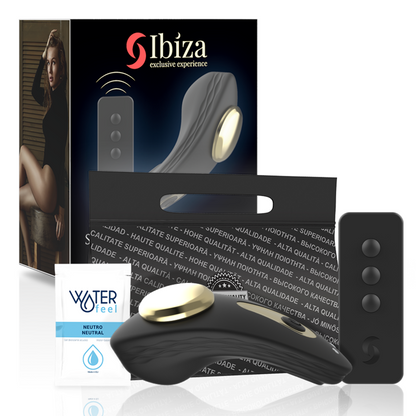 IBIZA - TELECOMANDO VIBRATORE MUTANDINE IN SILICONE - IBIZA TECHNOLOGY | Lingerie Harness Boutique
