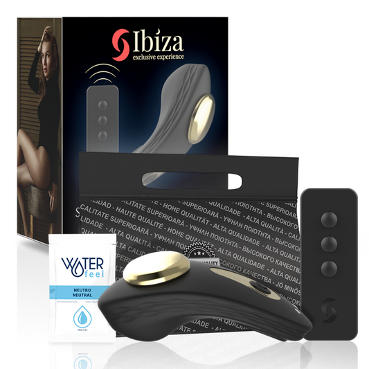 IBIZA - TELECOMANDO VIBRATORE MUTANDINE IN SILICONE - IBIZA TECHNOLOGY | Lingerie Harness Boutique