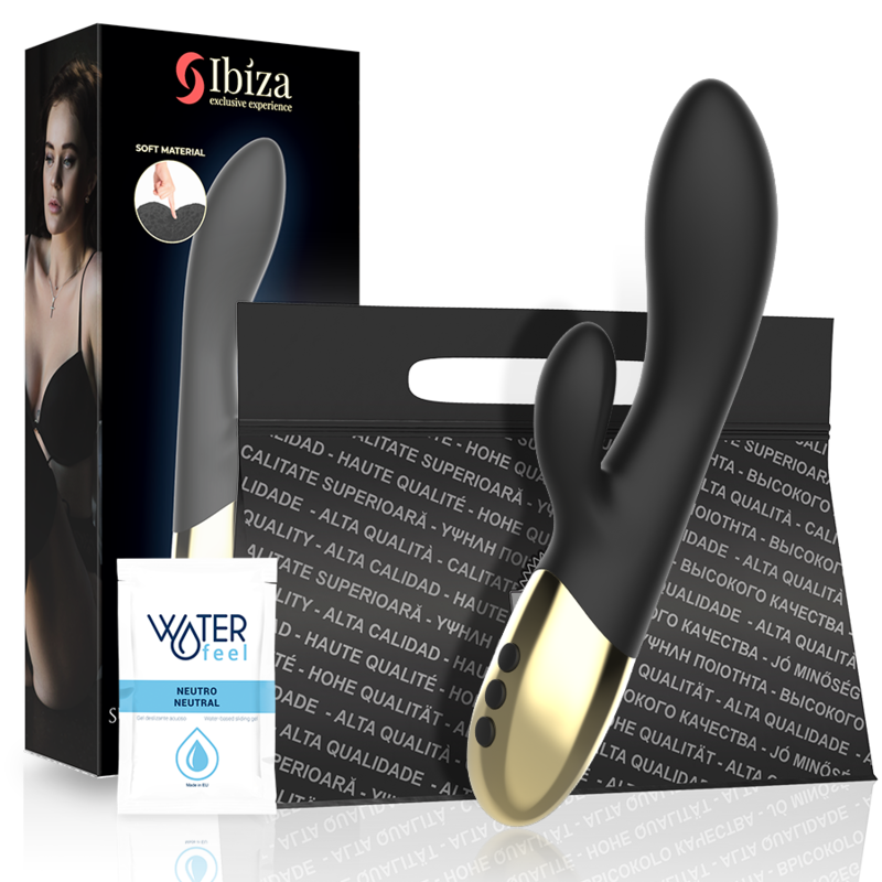 IBIZA - VIBRATORE CONIGLIO SUPER MORBIDO - IBIZA TECHNOLOGY | Lingerie Harness Boutique
