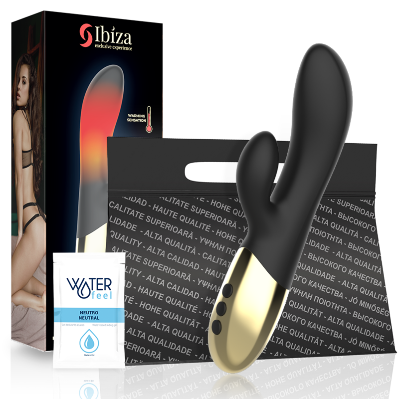 IBIZA - VIBRATORE CONIGLIO RISCALDANTE - IBIZA TECHNOLOGY | Lingerie Harness Boutique