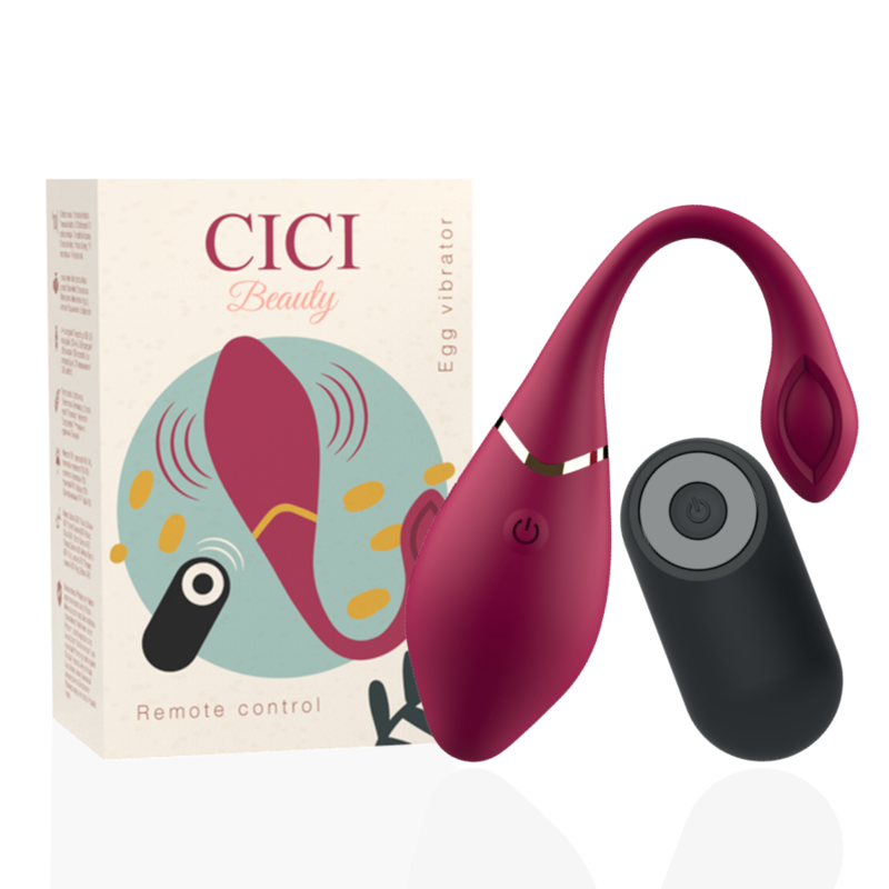 CICI BEAUTY - PREMIUM SILICONE UOVO VIBRATORE TELECOMANDO - CICI BEAUTY | Lingerie Harness Boutique