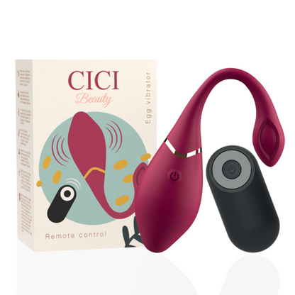 CICI BEAUTY - PREMIUM SILICONE UOVO VIBRATORE TELECOMANDO - CICI BEAUTY | Lingerie Harness Boutique