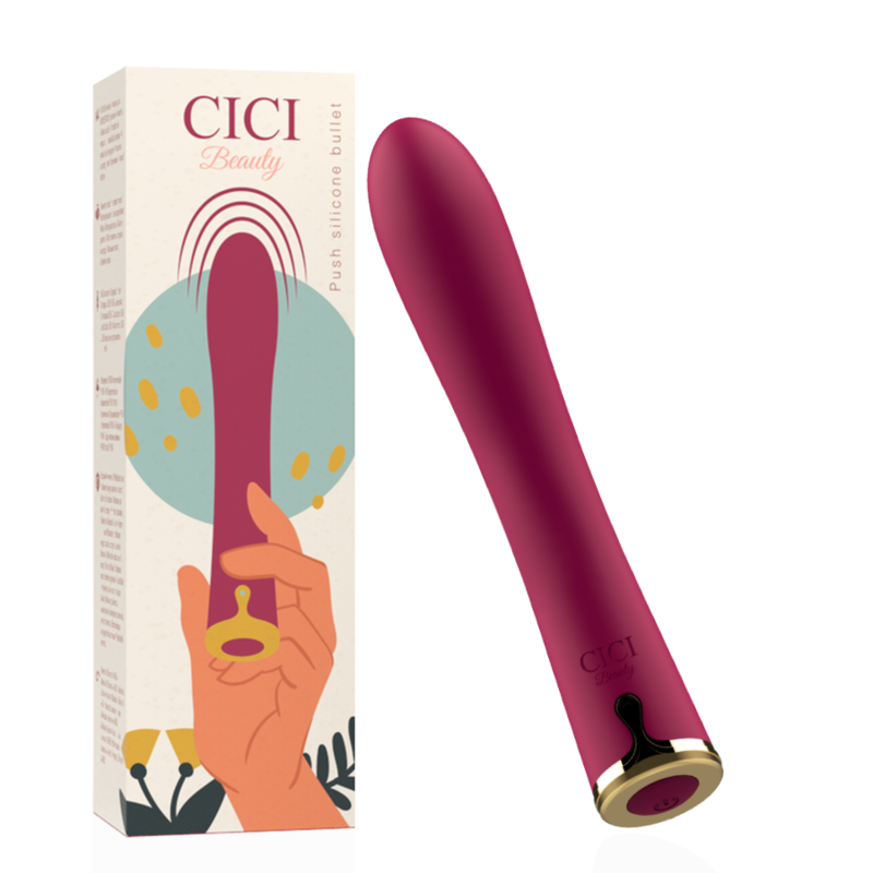 CICI BEAUTY - PREMIUM SILICONE PUSH BULLET - CICI BEAUTY | Lingerie Harness Boutique