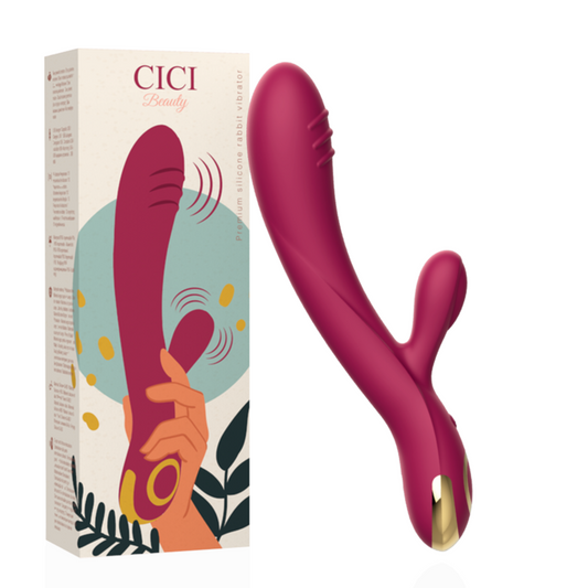 CICI BEAUTY - VIBRATORE CONIGLIO IN SILICONE PREMIUM - CICI BEAUTY | Lingerie Harness Boutique