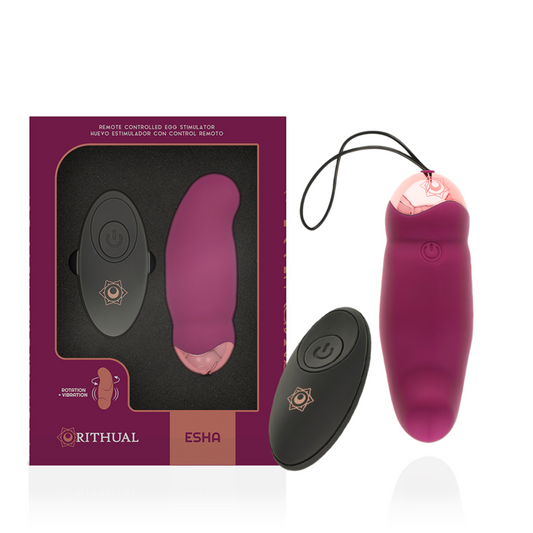 RITHUAL - ESHA EGG SISTEMA DI CONTROLLO REMOTO ROTAZIONE + VIBRAZIONE