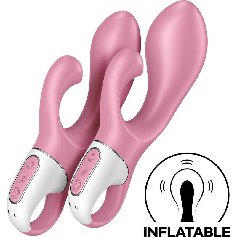 SATISFYER - BUNNY 2 PINK AIR PUMP