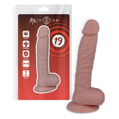 MR INTENSE - 19 REALISTIC PENIS 20 CM -OR- 3.1 CM