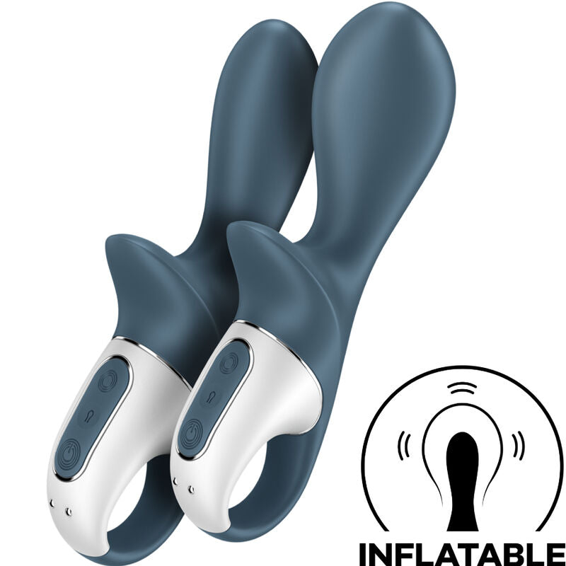 SATISFYER - AIR PUMP BOOTY 2 GRIGIO SCURO - SATISFYER VIBRATOR | Lingerie Harness Boutique