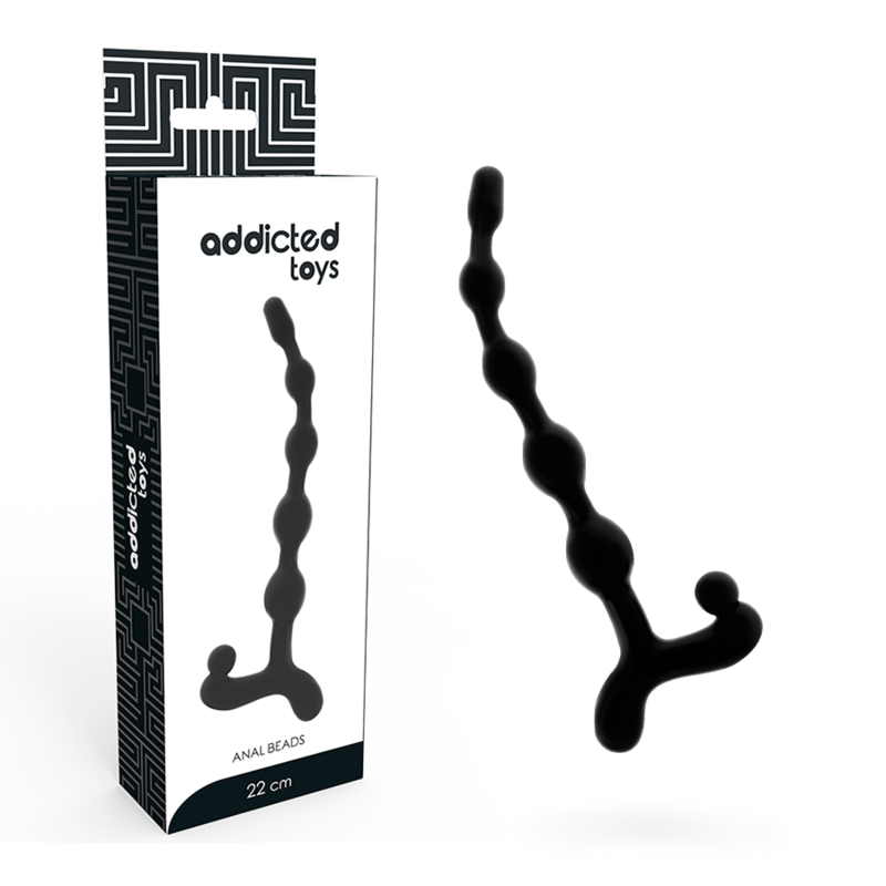 ADDICTED TOYS - SFERE ANAL 22 CM NERO - ADDICTED TOYS | Lingerie Harness Boutique