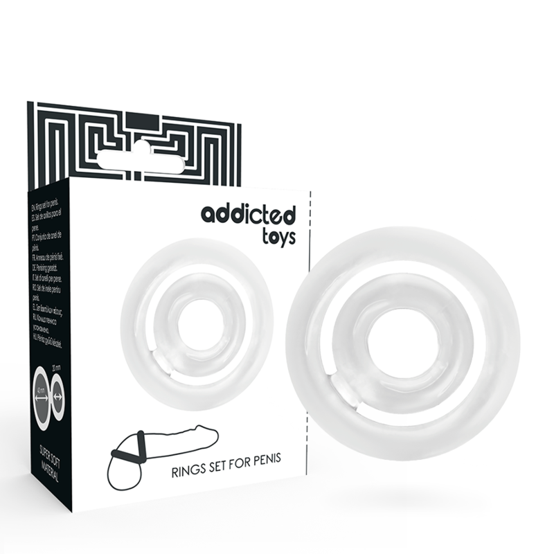 ADDICTED TOYS - POTENZ- C-RING PENE CHIARO - ADDICTED TOYS | Lingerie Harness Boutique