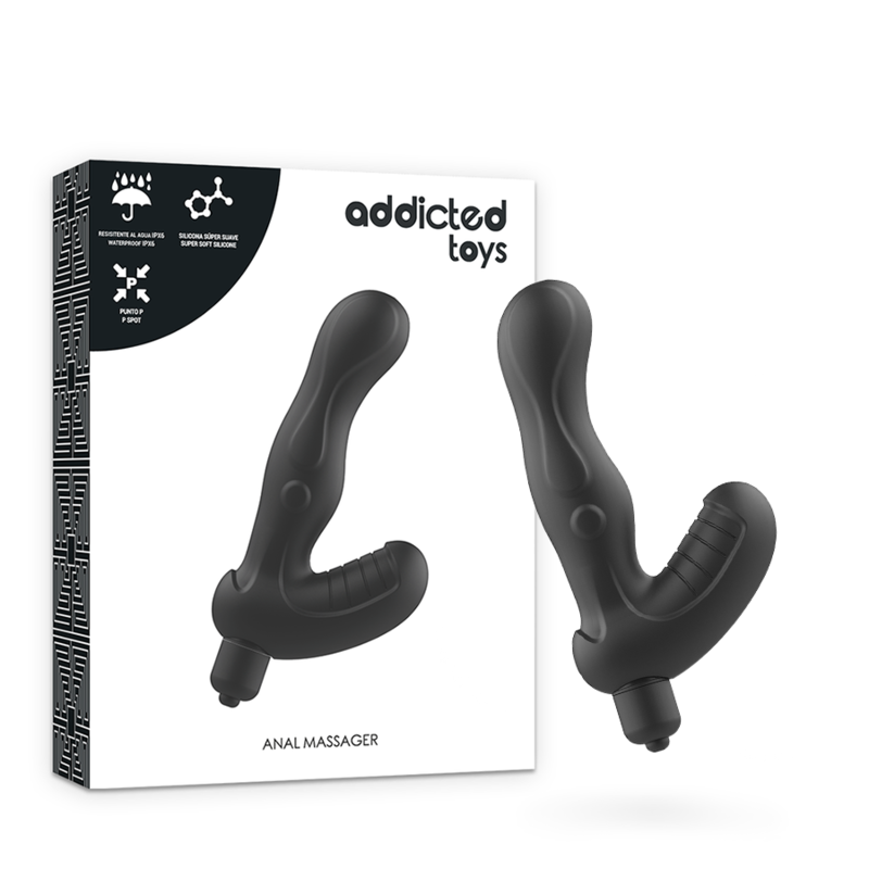 ADDICTED TOYS - P-SPOT VIBE STIMOLATORE ANALE DELLA PROSTATA IN SILICONE - ADDICTED TOYS | Lingerie Harness Boutique