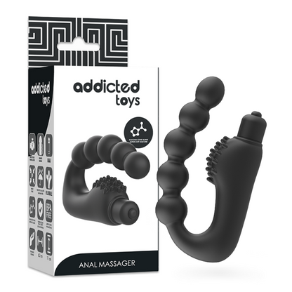 ADDICTED TOYS - MASSAGGIATORE ANALE PROSTATICO CON VIBRAZIONE - ADDICTED TOYS | Lingerie Harness Boutique