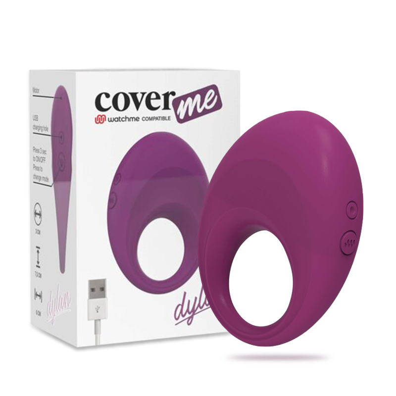 COVERME - ANELLO RICARICABILE DYLAN COMPATIBILE CON TECNOLOGIA WIRELESS WATCHME - COVERME | Lingerie Harness Boutique