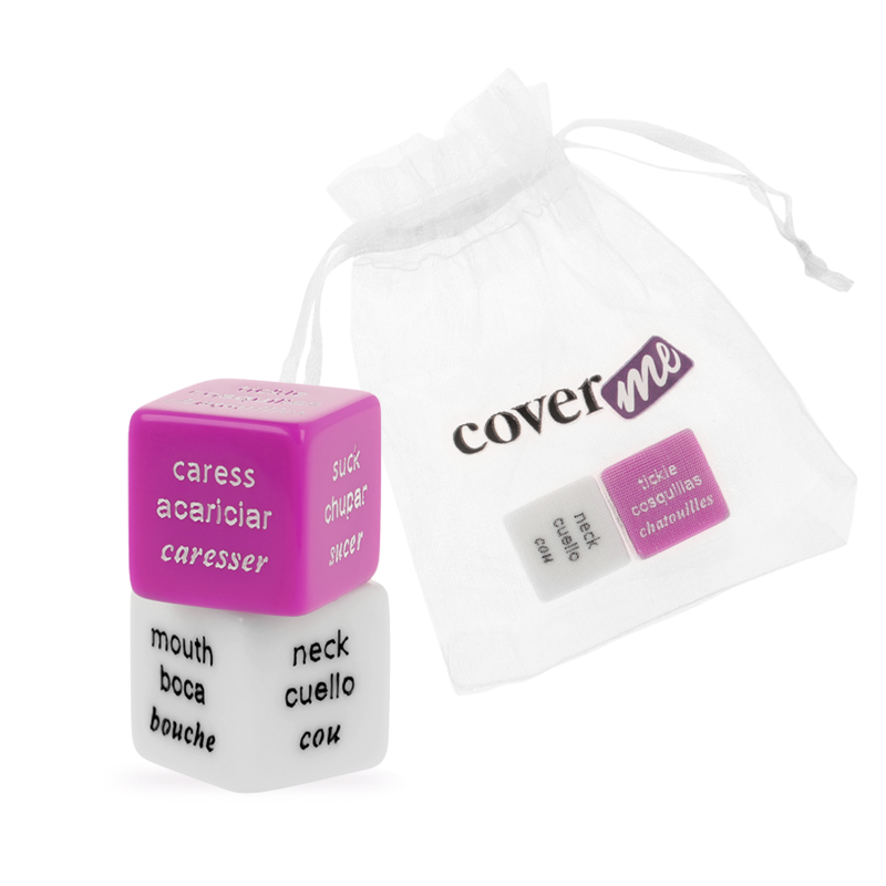 COVERME - GIOCO DI DADI EROTICI ES/FR/EN - COVERME | Lingerie Harness Boutique
