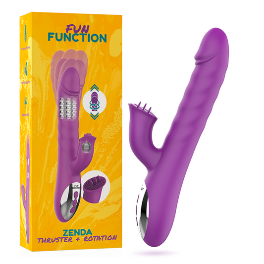 FUN FUNCTION - ZENDA THRUSTER E ROTAZIONE - FUN FUNCTION | Lingerie Harness Boutique