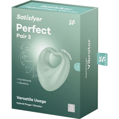 SATISFYER - COPPIA PERFETTA 3 VERDI - SATISFYER VIBRATOR | Lingerie Harness Boutique