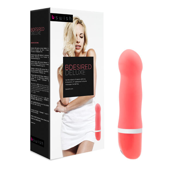 B SWISH - VIBRATORE BDESIRED DELUXE IN CORALLO