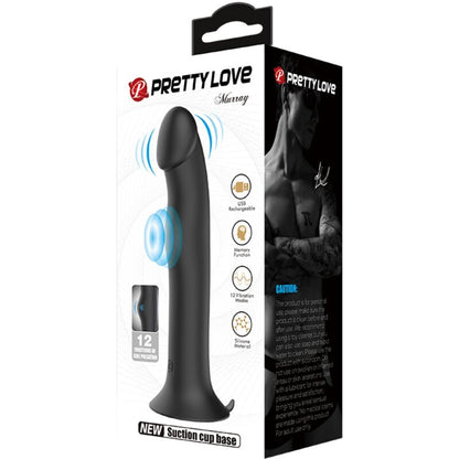 PRETTY LOVE - VIBRATORE E SUCCHIATORE CLITORIDEO MURRAY BLACK - PRETTY LOVE FLIRTATION | Lingerie Harness Boutique