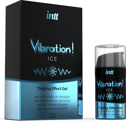 INTT - POTENTE GEL VIBRANTE STIMOLANTE INTIMO EFFETTO FR O 15ML - INTT UNISEX AROUSAL GEL | Lingerie Harness Boutique