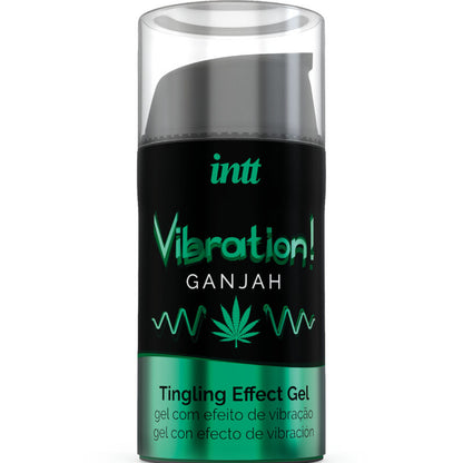 INTT - POTENTE GEL LIQUIDO VIBRANTE STIMOLANTE INTIMO CANNABIS 15ML - INTT UNISEX AROUSAL GEL | Lingerie Harness Boutique