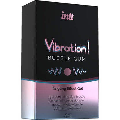 INTT - POTENTE STIMOLANTE INTIMO LIQUIDO VIBRANTE GUM GUM 15ML - INTT UNISEX AROUSAL GEL | Lingerie Harness Boutique