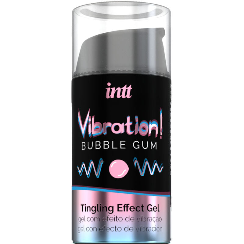 INTT - POTENTE STIMOLANTE INTIMO LIQUIDO VIBRANTE GUM GUM 15ML - INTT UNISEX AROUSAL GEL | Lingerie Harness Boutique