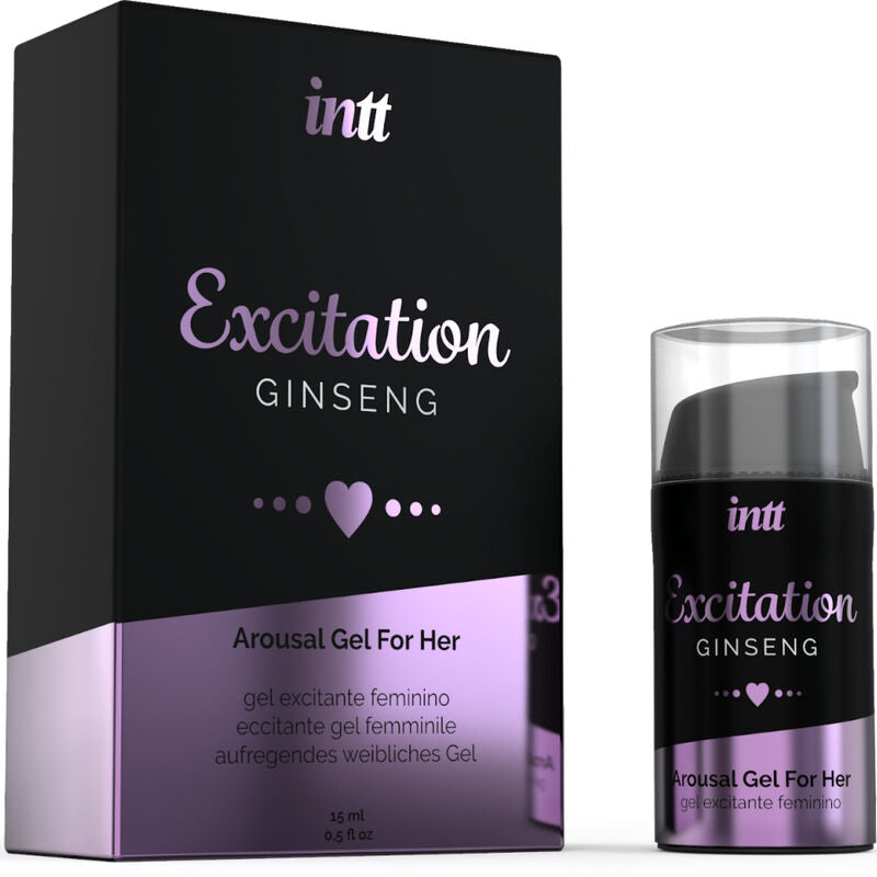 INTT LUBRICANTS - GEL STIMOLANTE ED EMOZIONANTE ATTIVATORE DI CALORE INTIMO DESIDERIO SESSUALE - INTT LUBRICANTS | Lingerie Harness Boutique