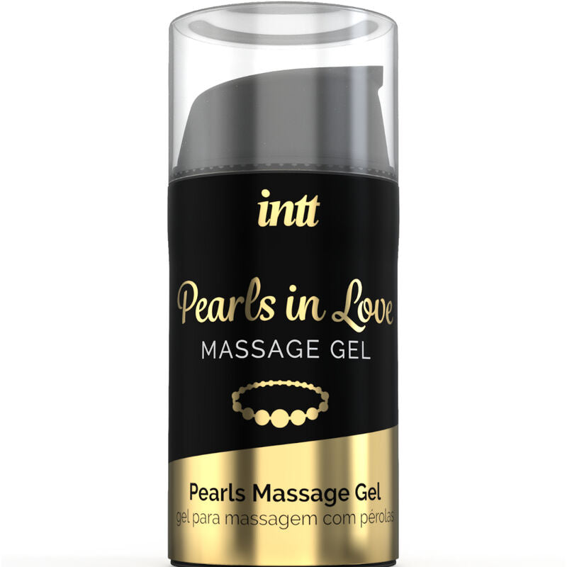 INTT MASSAGE & ORAL SEX - PERLE INNAMORATE CON COLLANA DI PERLE E GEL DI SILICONE - INTT MASSAGE & ORAL SEX | Lingerie Harness Boutique