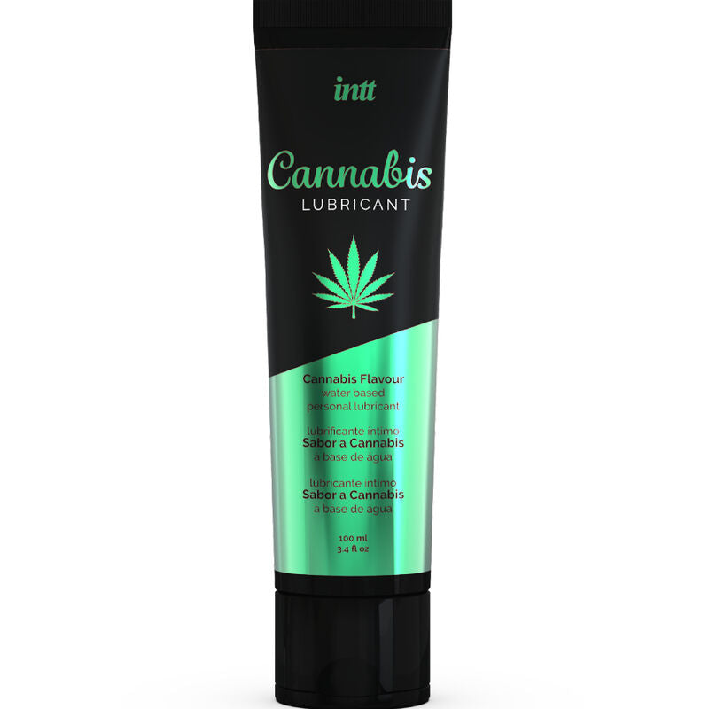 INTT LUBRICANTS - LUBRIFICANTE INTIMO A BASE ACQUOSA AL GUSTO DI CANNABIS - INTT LUBRICANTS | Lingerie Harness Boutique