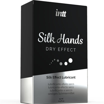 INTT LUBRICANTS - LUBRIFICANTE MANI SILK FORMULA SILICONE CONCENTRATA 15 ML - INTT LUBRICANTS | Lingerie Harness Boutique