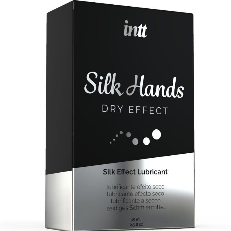 INTT LUBRICANTS - LUBRIFICANTE MANI SILK FORMULA SILICONE CONCENTRATA 15 ML - INTT LUBRICANTS | Lingerie Harness Boutique