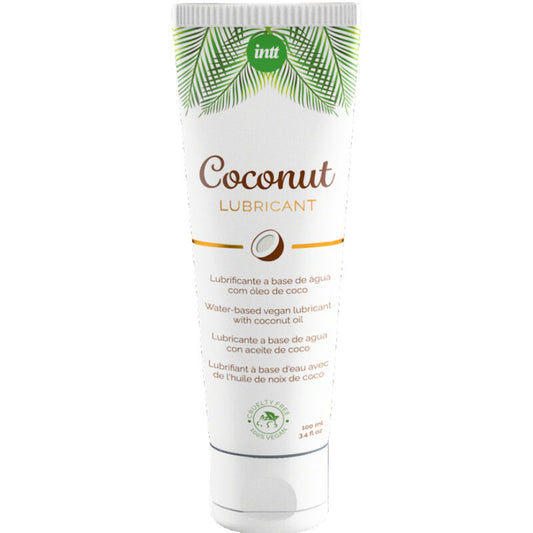 INTT - LUBRIFICANTE VEGANO A BASE ACQUA DAL SAPORE INTENSO DI COCCO - INTT VEGAN LINE | Lingerie Harness Boutique