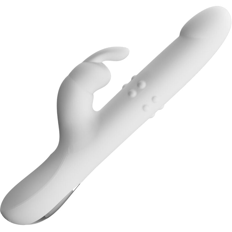 PRETTY LOVE - REESE VIBRATOR WITH ROTATION SILVER