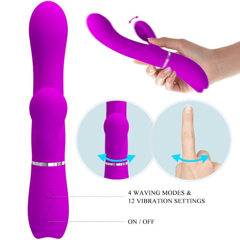 PRETTY LOVE - CLITORAL STIMULATOR VIBRATOR