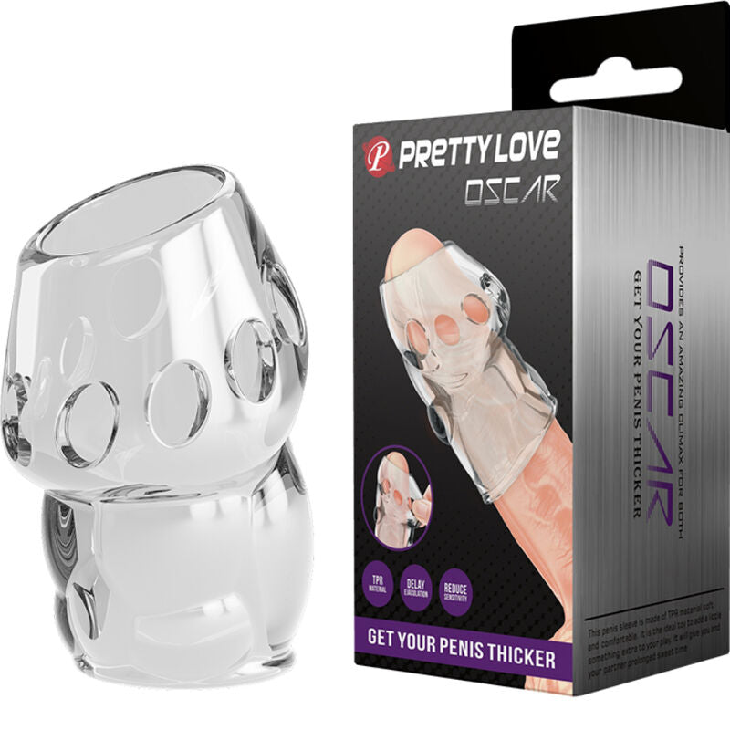 PRETTY LOVE - OSCAR PENIS TRANSPARENT THICKER